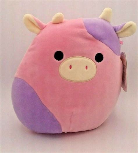 Rare Patty the Cow Pink and Purple Squishmallow 8 inches New with Tags