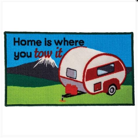 Quest Home Is Where You Tow It Caravan Mat Wandahome At Waudbys