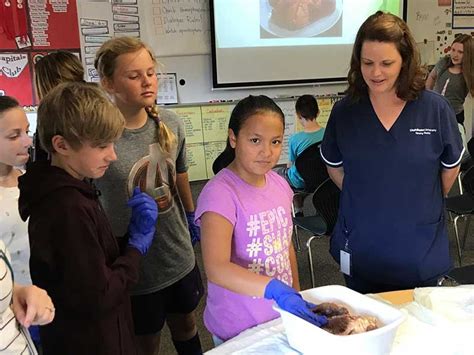 Usu Moab Nursing Students Teach Fifth Graders