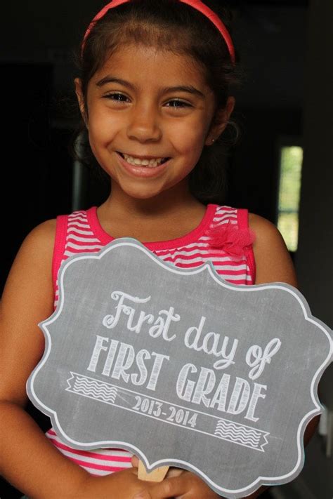 First Day Signs Community Post 20 Free Printable First Day Of School
