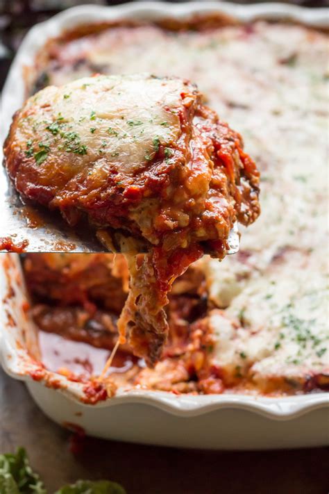 Easy Baked Eggplant Parmesan Recipe Eggplant Recipes Parmesan