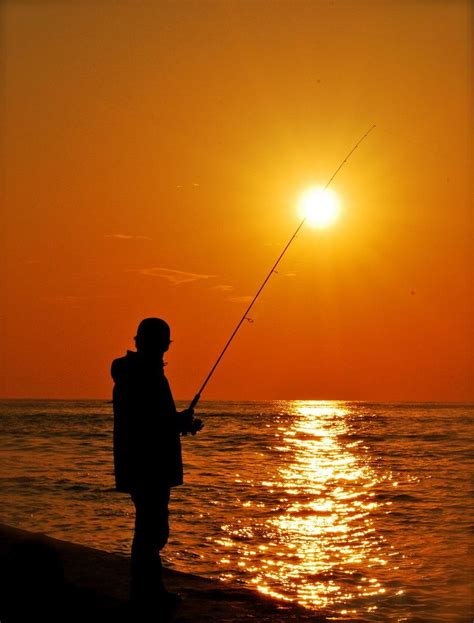Fishing Sunsets By Mad Eyedwanderer On Deviantart Fishing Pictures