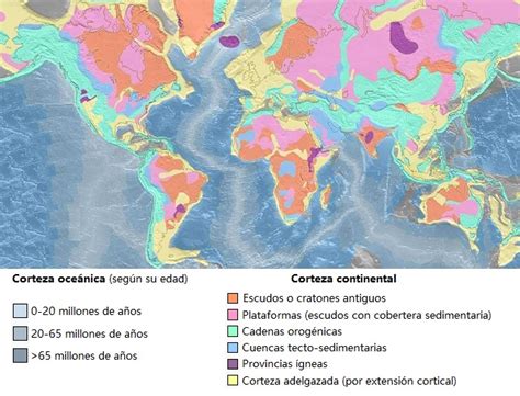 Descubrir Imagem Mapa De Planisferio Con Placas Tectonicas Para