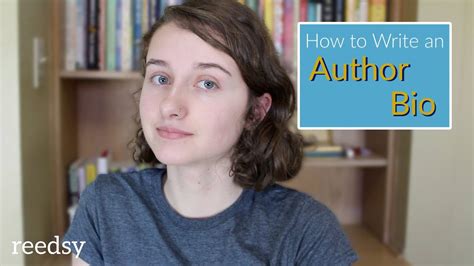 How To Write An Author Bio Youtube