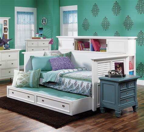Belmar Youth Bookcase Day Bed By Holland House Bedroom Furniture