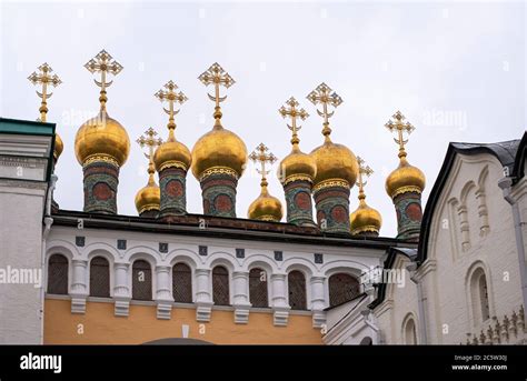 The Golden Domes Of The Patriarch S Palace In Cathedral Square Of The