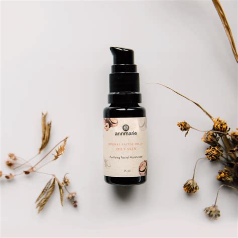 Organic Herbal Facial Oil For Oily Skin Annmarie Skin Care