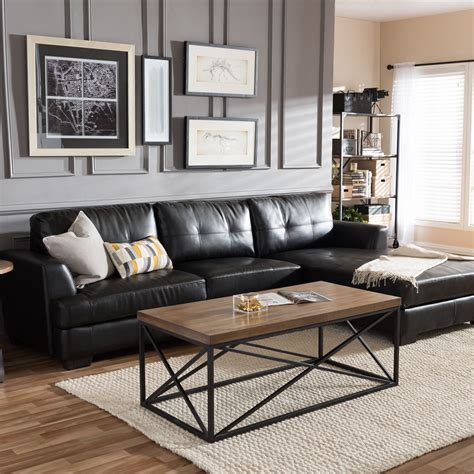 Our Best Living Room Furniture Deals Black Sofa Living Room Leather