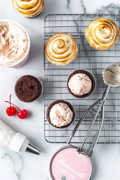 Baked Alaska Cupcakes Dairy Free Simply Whisked