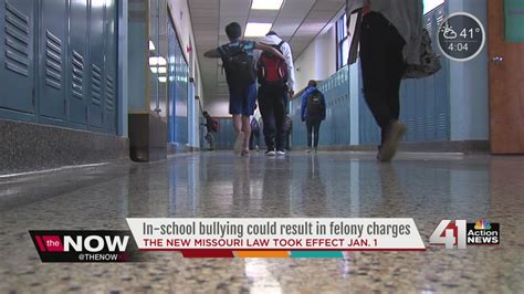 Bullying In Missouri Is Now A Felony Youtube