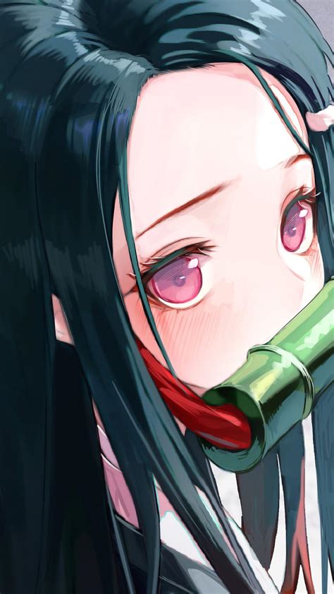 Perfect screen background display for desktop, iphone, pc, laptop, computer, android phone, smartphone, imac, macbook, tablet, mobile device. Demon Slayer Wallpaper Iphone Nezuko - Anime Wallpaper HD