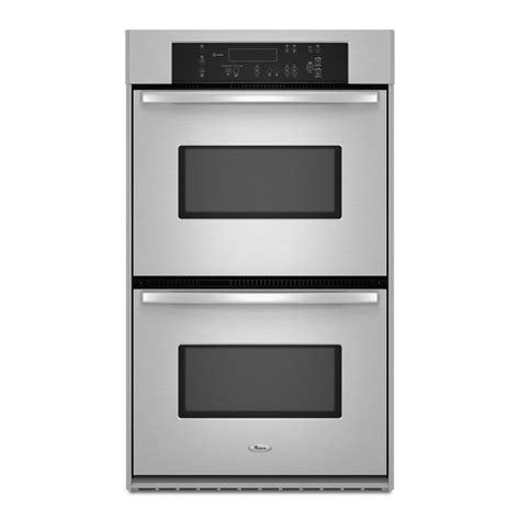 Whirlpool 30 In Self Cleaning Double Electric Wall Oven Stainless