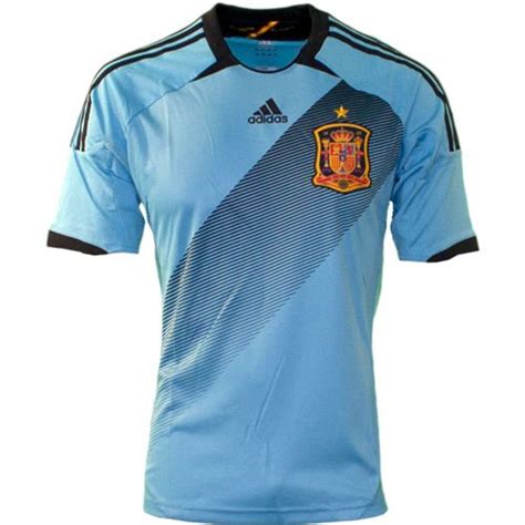 Louis blues game when you put on this torey krug home premier breakaway player this distinctive piece has an authentic design, modeled after the jersey that your favorite player wears, so everyone will know you're a devout fan. adidas Spain 2012 Away Jersey - Light Blue/Black | Soccer ...