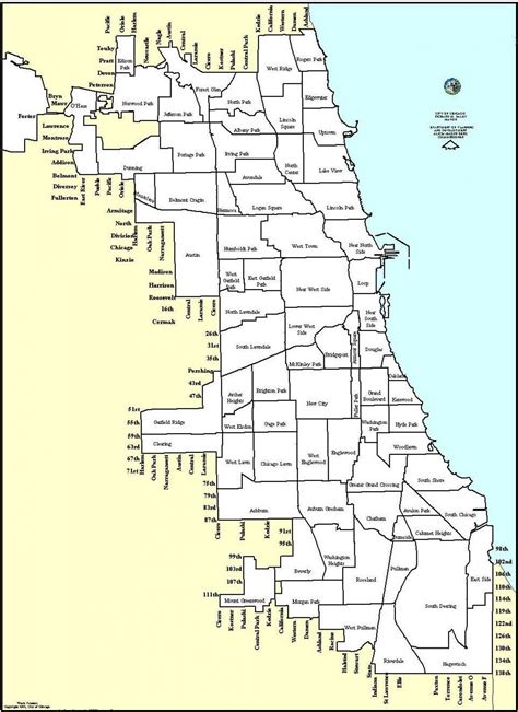 City Of Chicago Zoning Map Zoning Map Chicago United States Of