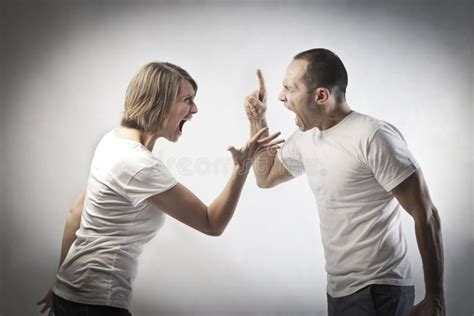Quarreling Couple Stock Images Image 23860474