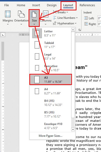 Change The Paper Size In Microsoft Word Office Watch