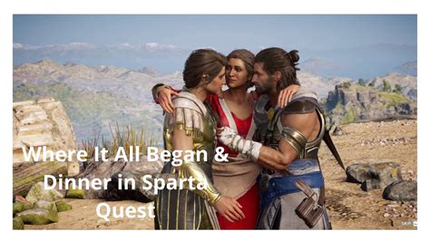 Assassin S Creed Odyssey Part Where It All Began Dinner In Sparta