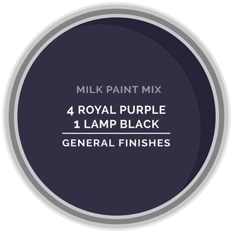 Custom Color Mix Purples General Finishes Design Center