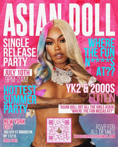 Asian Da Brat On Twitter Wtfna Single Release Party 🎉 July 10th 9pm