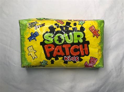 Handmade Sour Patch Kids Paper Squishy Etsy