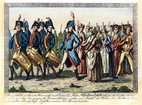 Posterazzi French Revolution 1789 Nthe Womens March To Versailles On 5