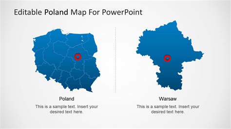 Editable Poland Map Template For Powerpoint Slidemodel