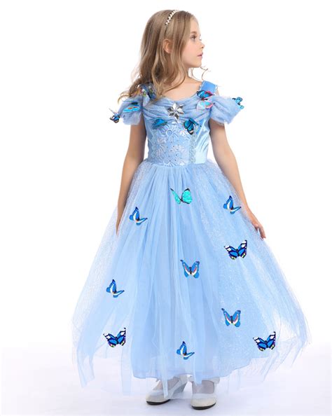 Halloween Childrens Costumes Cinderella Princess Skirt Girls Fluffy