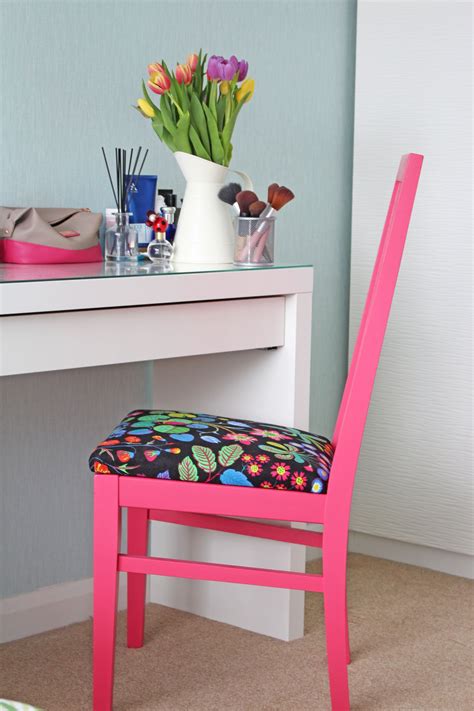 Hot pink with sleek, black and white trim may be hot one day and be considered out of style just weeks later. Hot Pink Chair 'Under Ekvatorn in Pink by Cheeky Chairs'