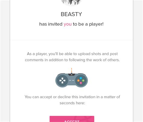 Dribbble Invitation Email By Guillaume Parra On Dribbble