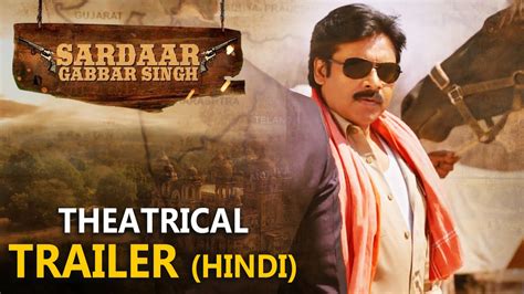 sardaar gabbar singh official theatrical hindi trailer power star pawan kalyan kajal