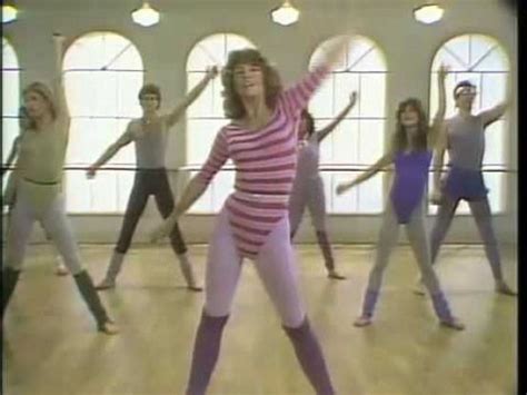 Jane Fonda Workout Videos Aerobicexercises Aerobic Exercises 80s