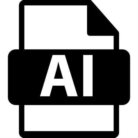 Formato De Archivo Ai Iconos Gratis De Interfaz