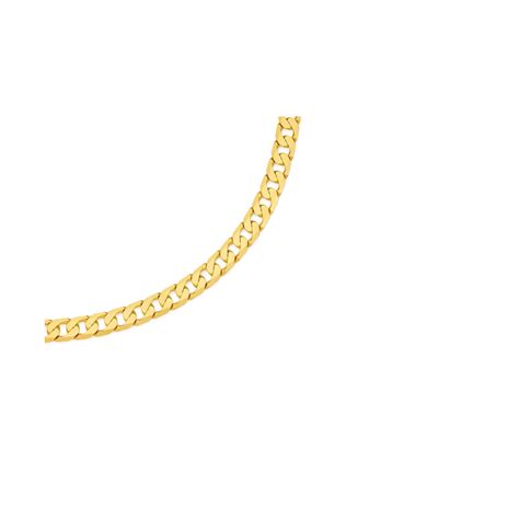 9ct Gold 60cm Solid Curb Chain Chains Prouds The Jewellers