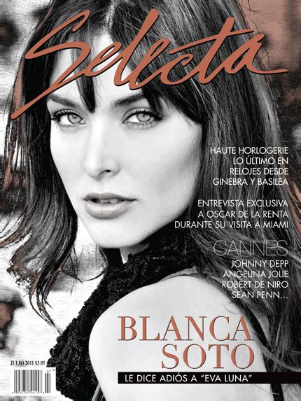 Blanca Soto Selecta Magazine Eua Julio 2011 Miss
