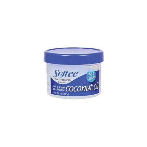 Softee Coconut Oil Hair And Scalp Conditioner 3 Oz