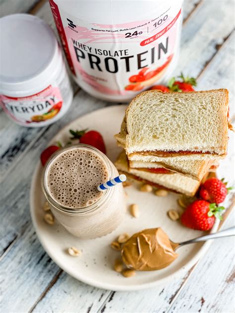 Maybe you would like to learn more about one of these? Peanut Butter and Jelly Milkshake - Real Healthy Recipes