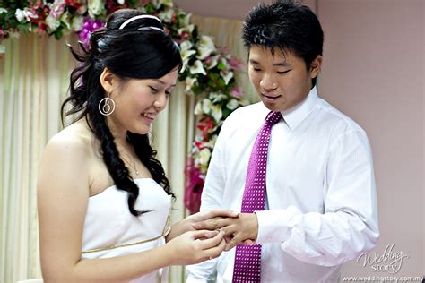On the second floor is a large banquet hall; Sean + Carol, Thean Hou Temple - Malaysia Wedding ...