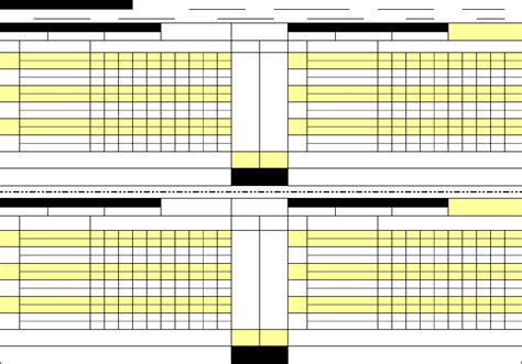 Nfhs Score Sheet Volleyball Printable Templates