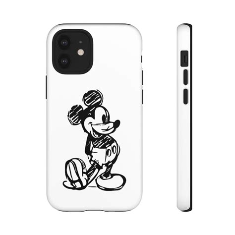 Mickey Mouse Phone Case Disney Phone Case Iphone 11 Case Etsy