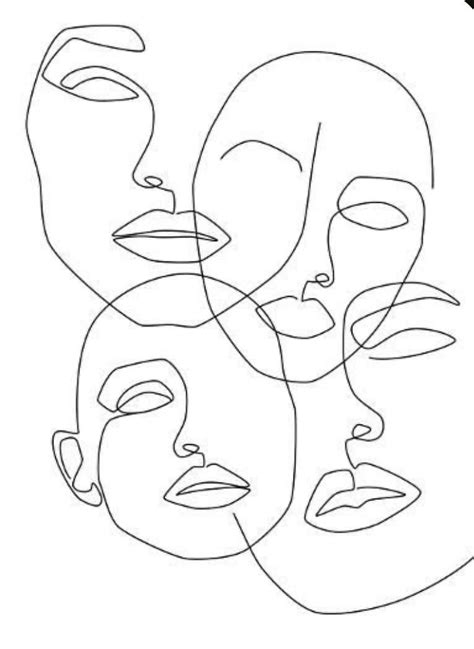 Awasome Abstract Line Drawing Face Ideas Unity Wiring