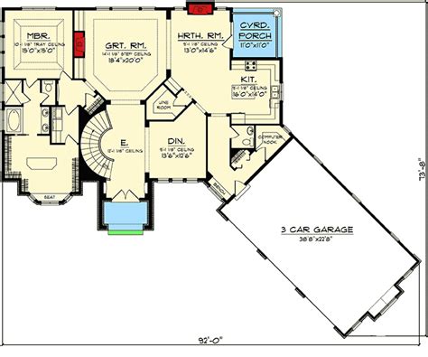 Ranch Home Plan With Walkout Basement 89856ah Architectural Designs