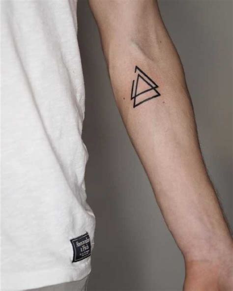 Тату бесконечный треугольник значение Tattoo Значение тату
