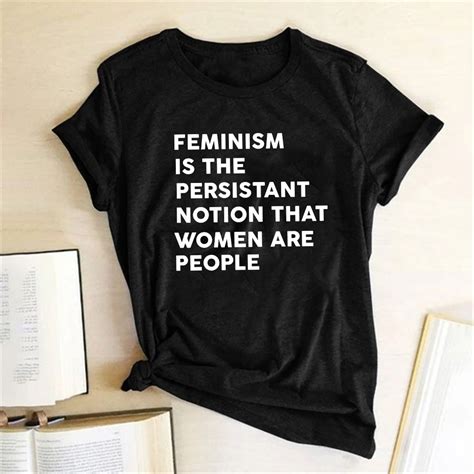 Feminism Is The Persistant Notion That Women Are People Letter Print