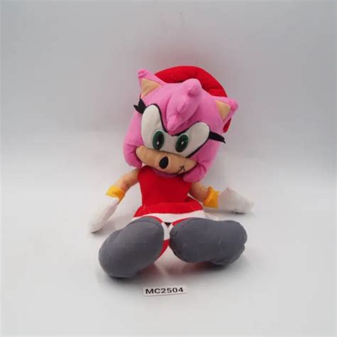 Amy Rose Mc2504 Sonic The Hedgehog Toy Network 12 Sega 2005 Plush Toy