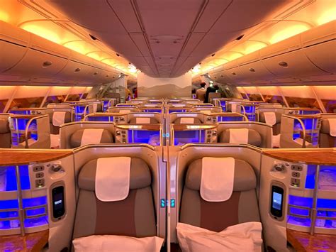 Emirates A380 800 Seating Plan Business Class