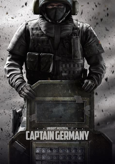 Captain Germany R6 Movie Poster Starring Blitz Rrainbow6