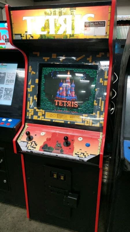 Tetris Upright 25 Monitor Classic Atari Arcade Game