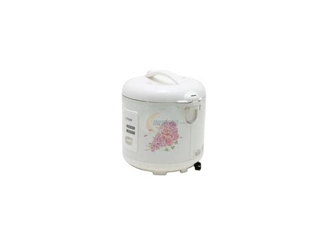 Tiger JAZ A18U Electric Rice Cooker And Warmer With Steam Basket White