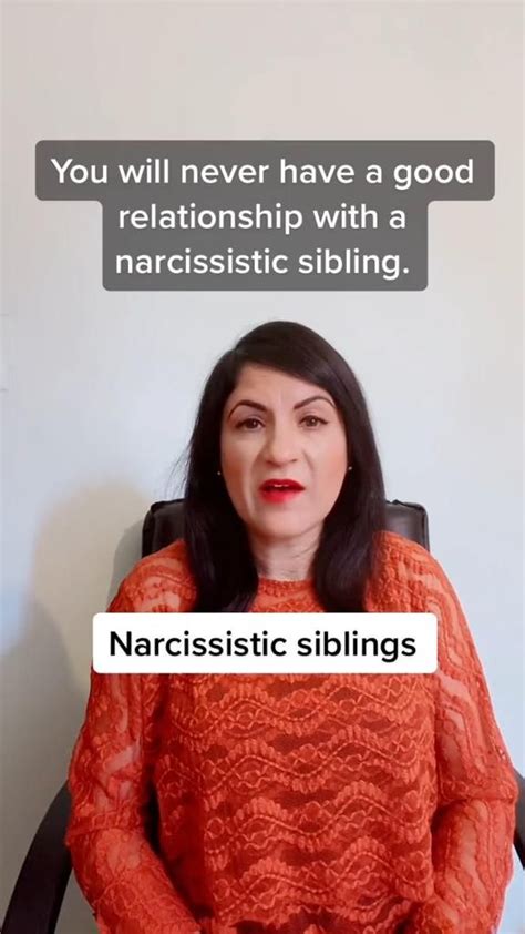 Narcissistic Siblings Narcissist Best Relationship Relationship