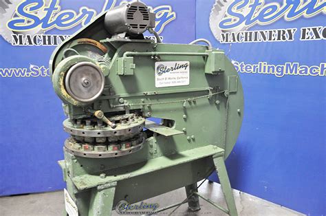Used Wiedemann Power Turret Punch Press Sterling Machinery